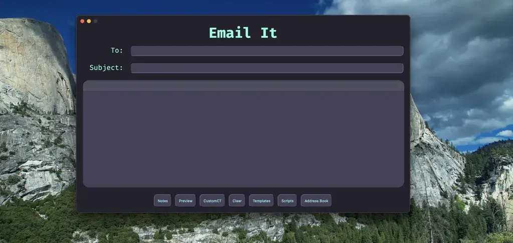 EmailIt screenshot