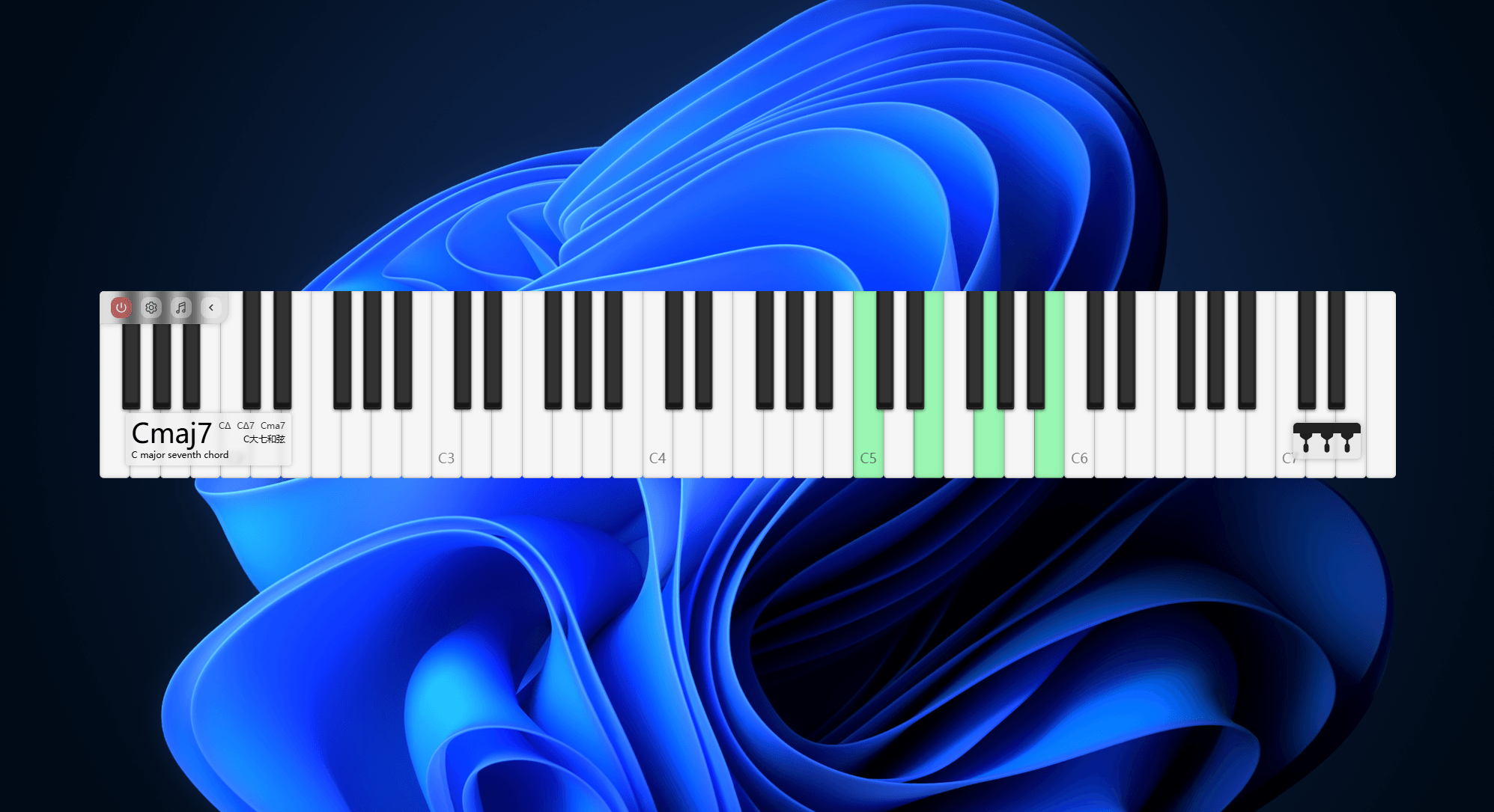 Peirato’s Piano Keyboard Screenshot 1