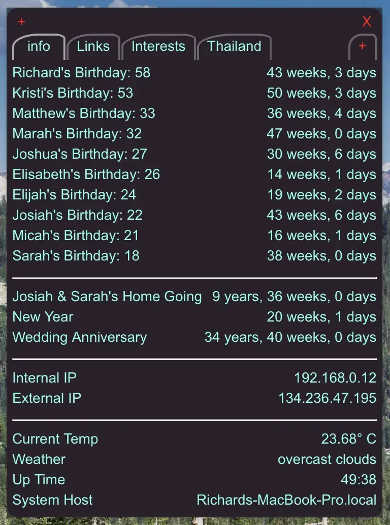 ScriptBar screenshot
