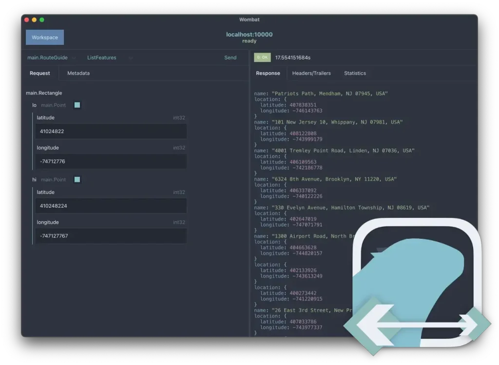 Wombat screenshot